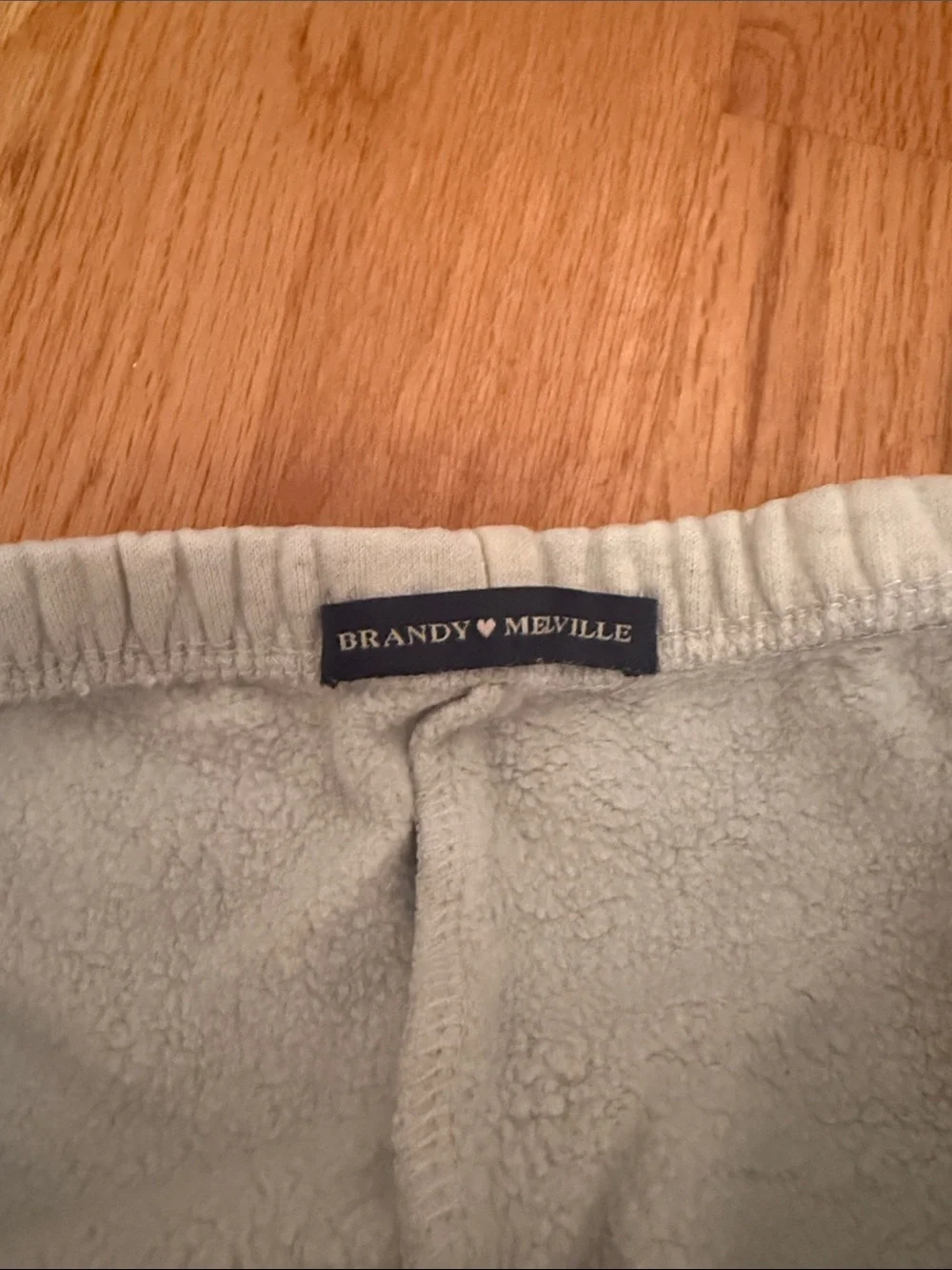Brandy Melville Light Gray Women’s Cuffed Sweatpants